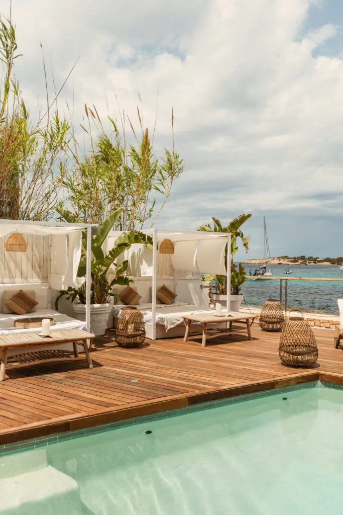 Club de playa en Ibiza